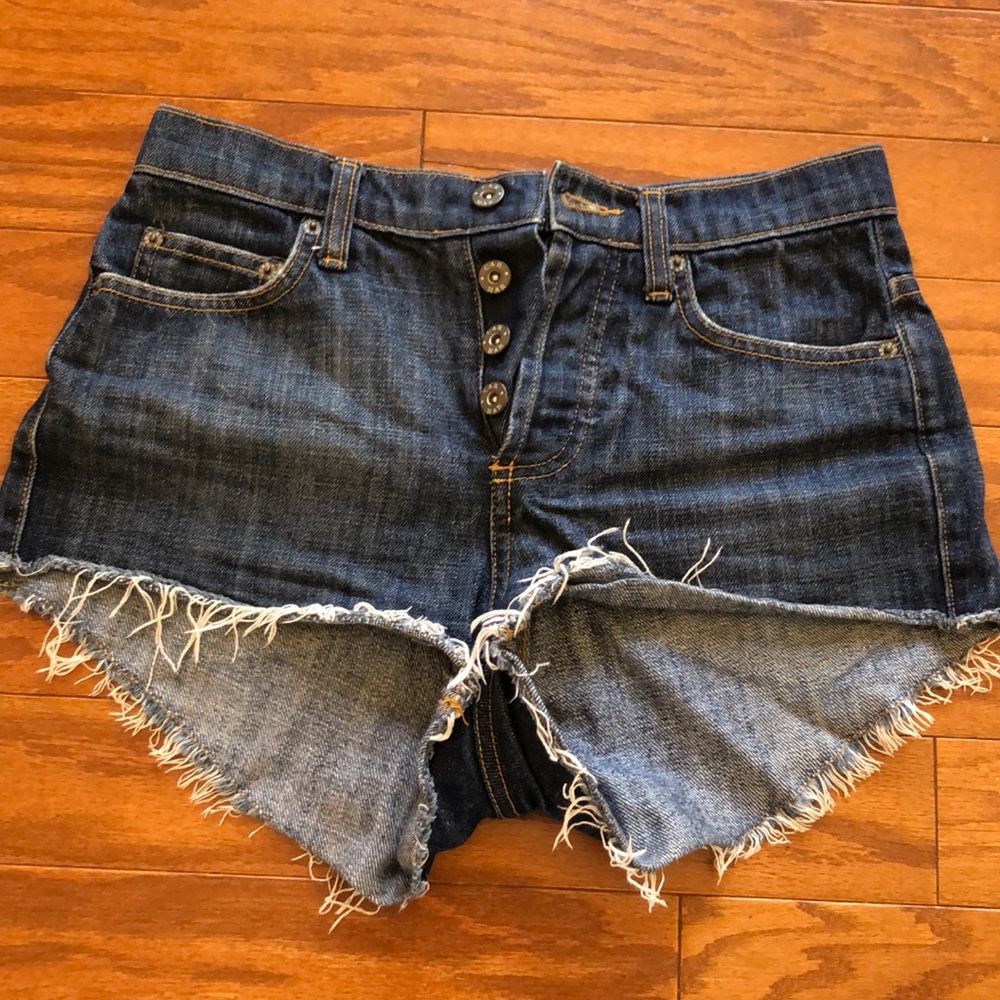 Carmar button fly cutoffs
